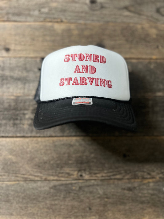 Stoned and Starving Foam Trucker hat