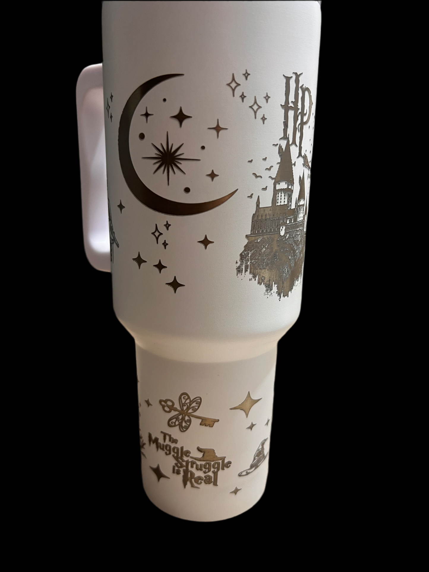 Harry Potter Laser Engraved Tumbler