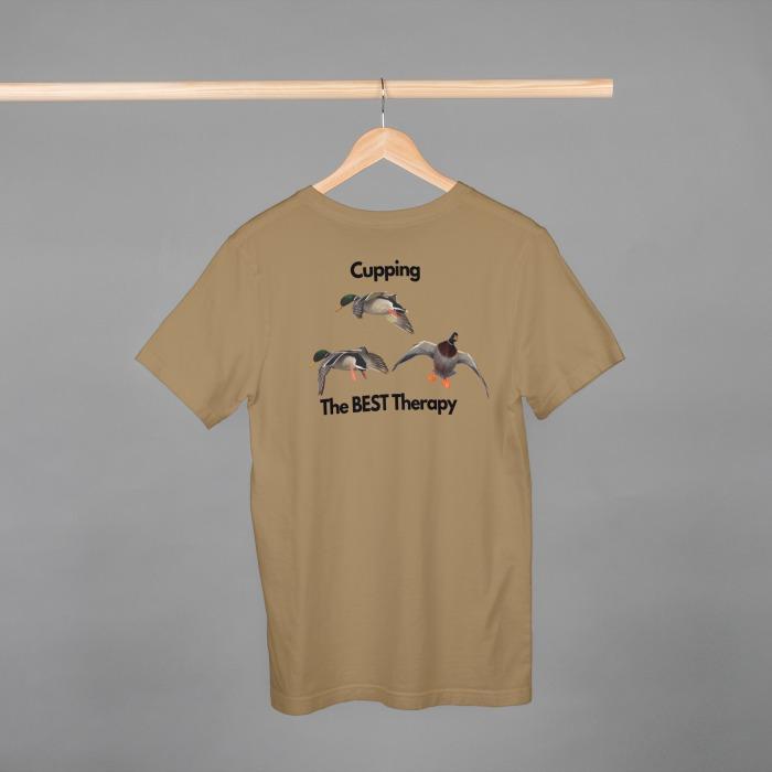 Cupping Tshirt Duck hunting