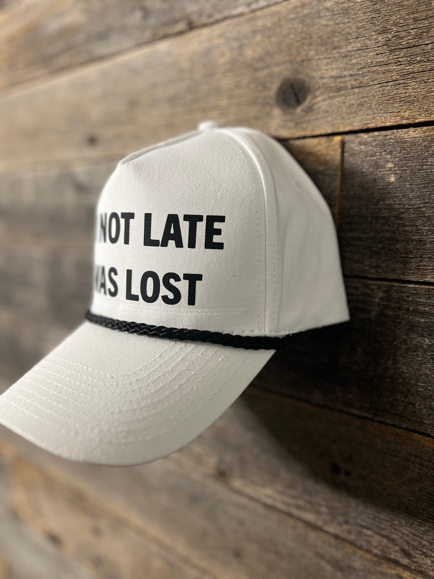 I’m not late I was lost SnapBack