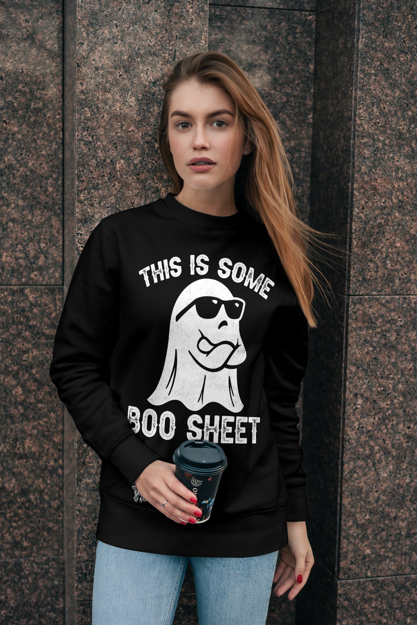 This is some Boo Sheet crewneck