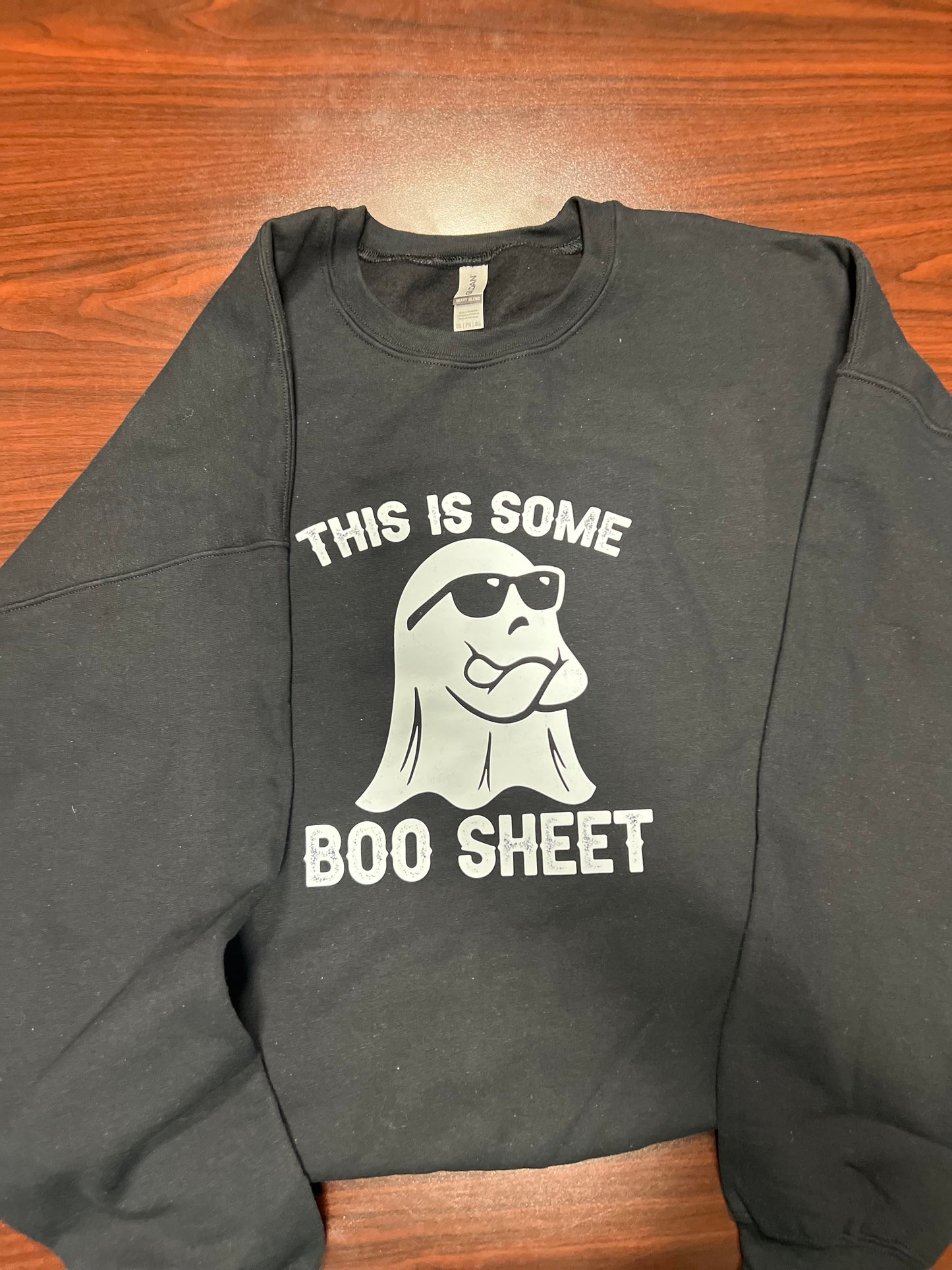 This is some Boo Sheet crewneck