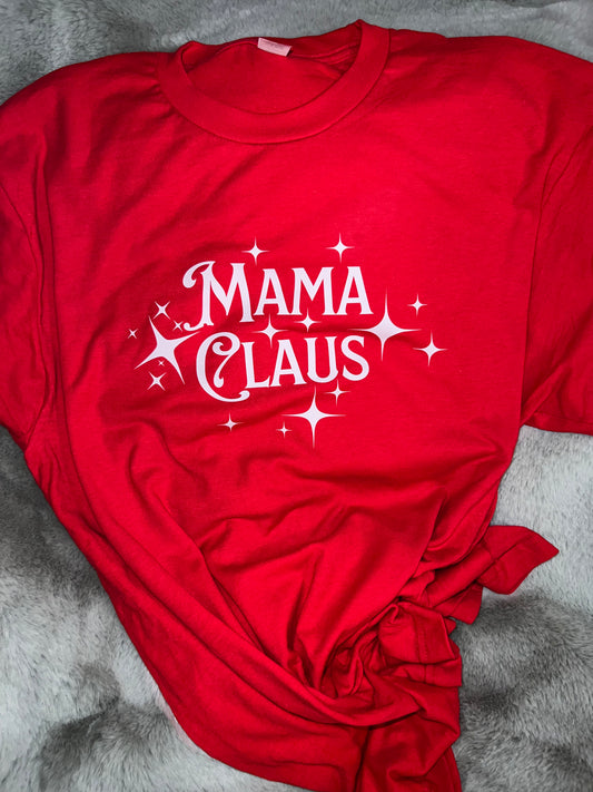 Mama Claus & Daddy Claus Tshirts