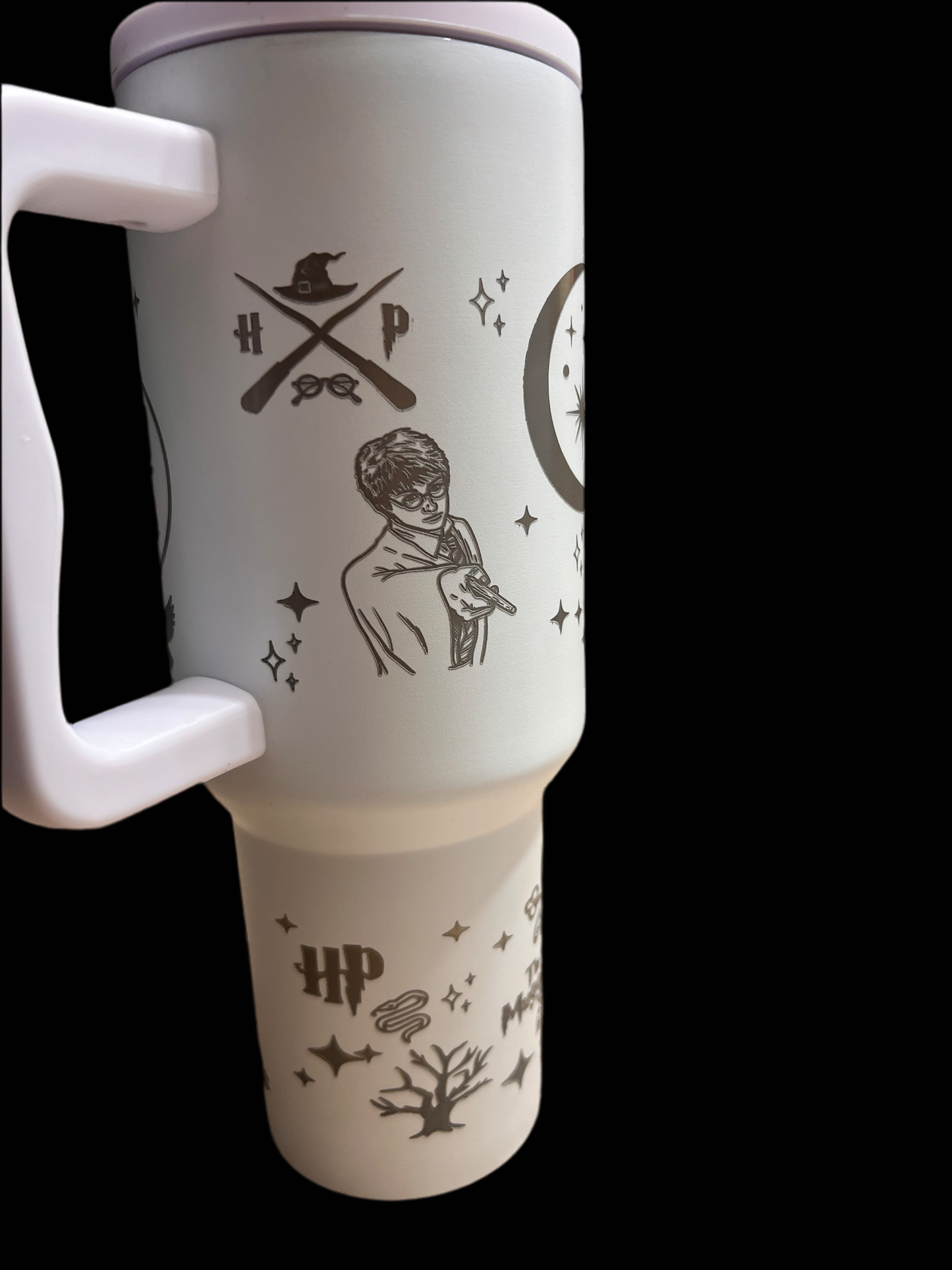 Harry Potter Laser Engraved Tumbler