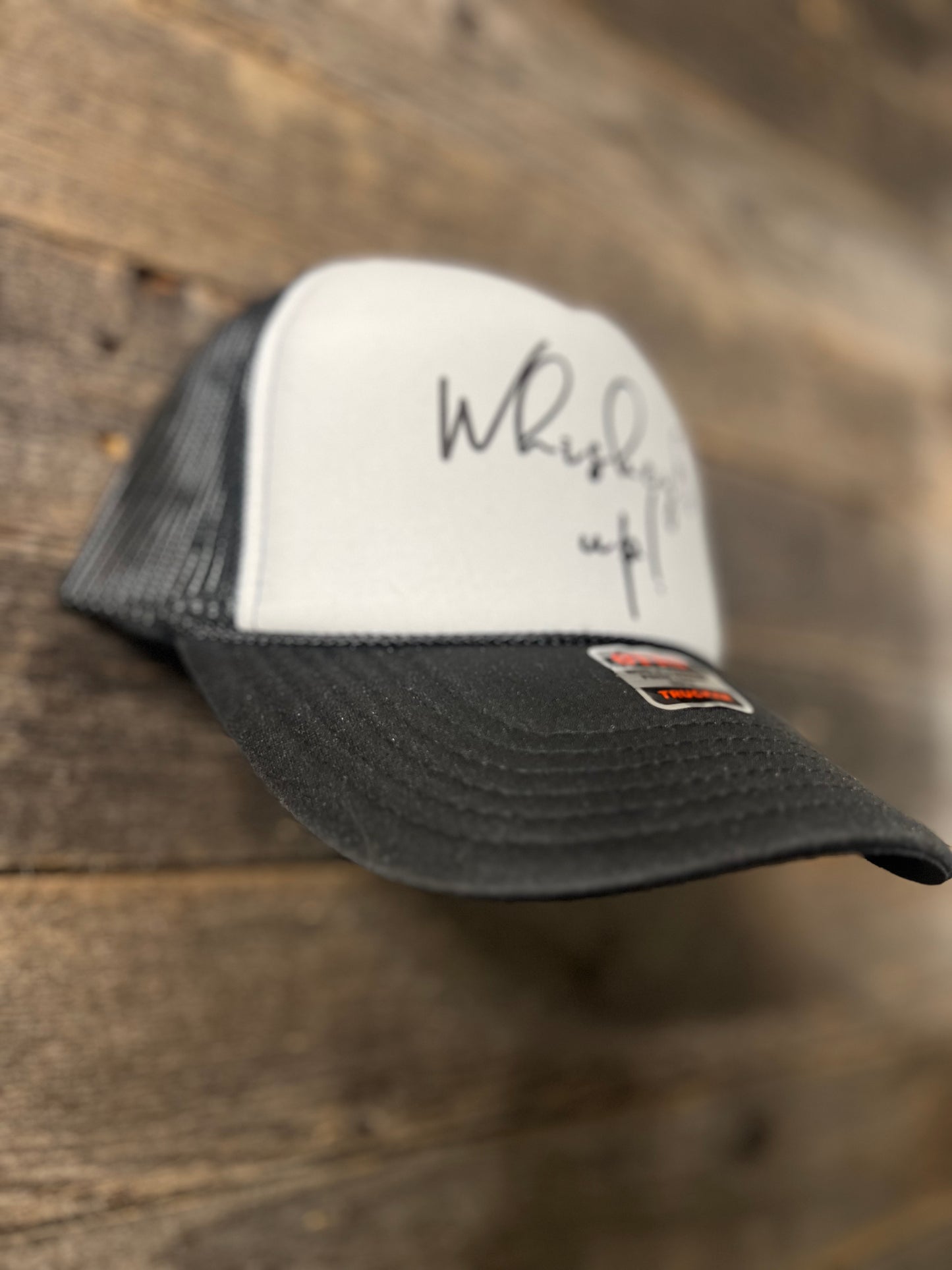 Whiskey’d up foam trucker hat