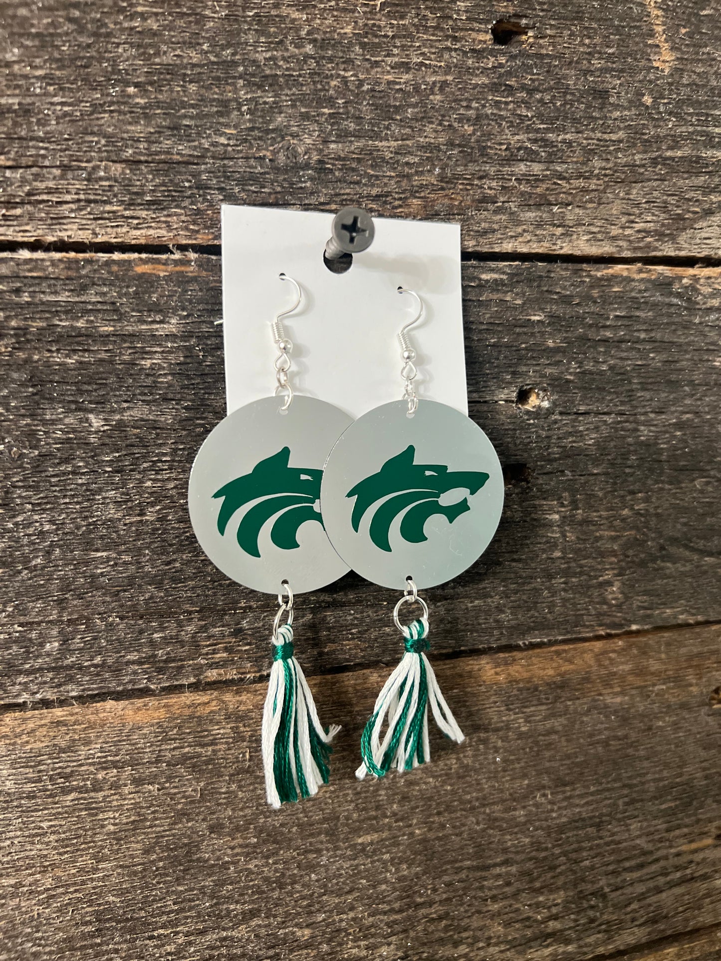 School Spirt dangle earrings