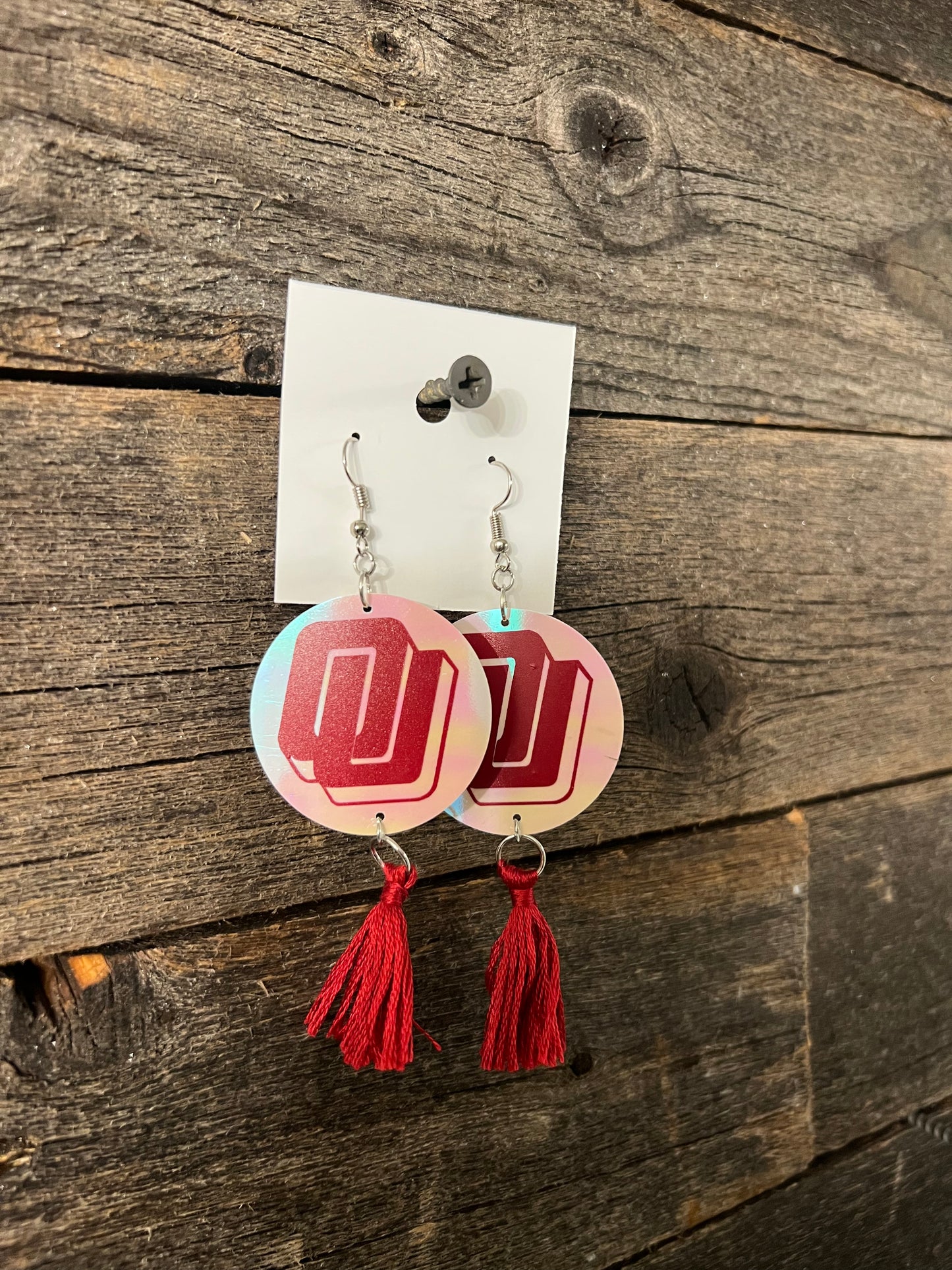 School Spirt dangle earrings