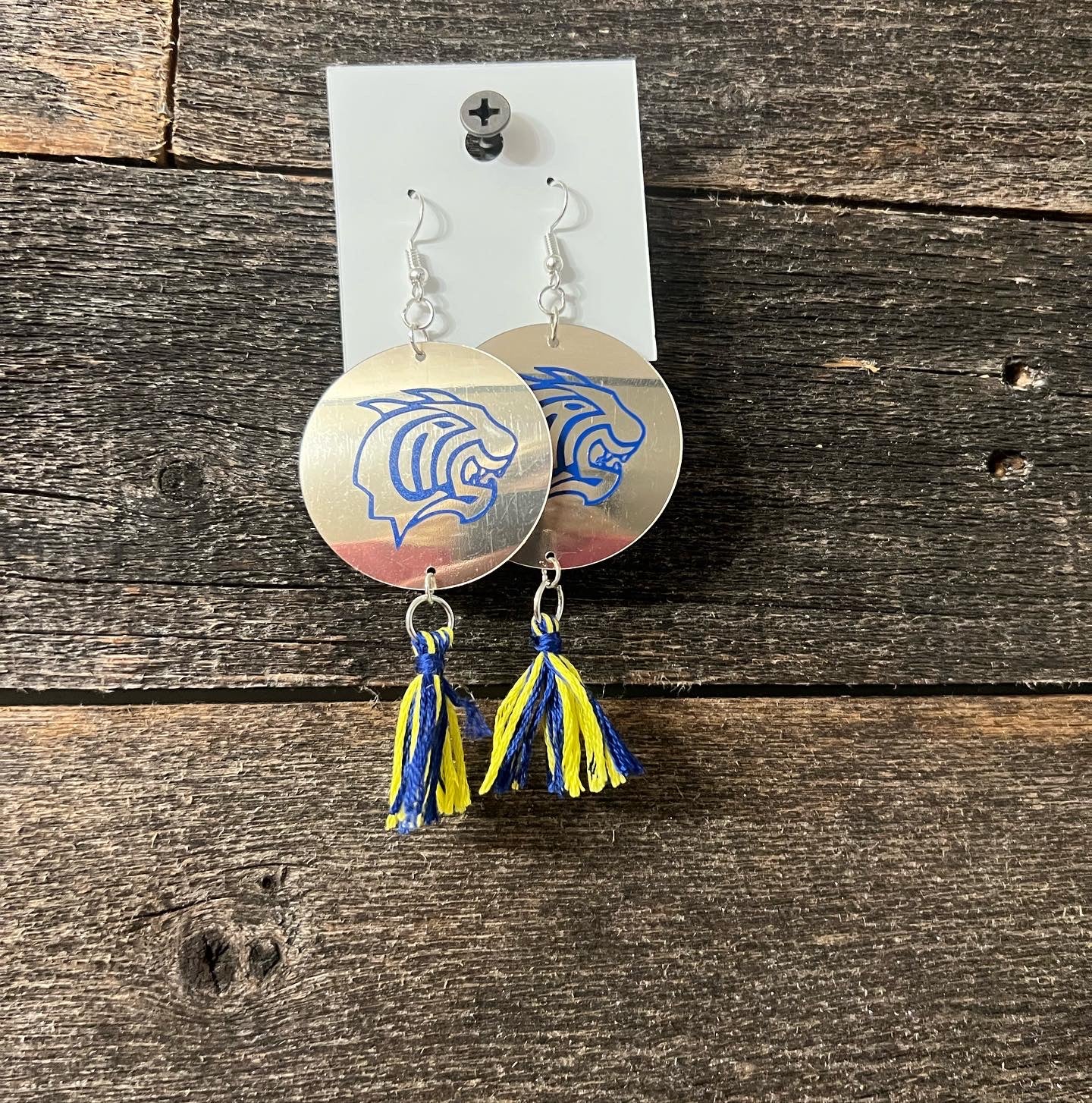 School Spirt dangle earrings