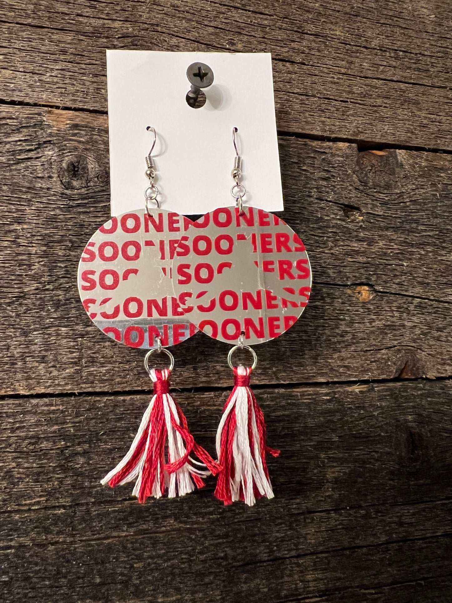 School Spirt dangle earrings